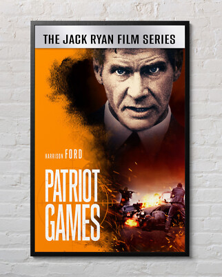 Movie Poster Patriot Games 1992 24x36 inch Glossy M9225 | eBay