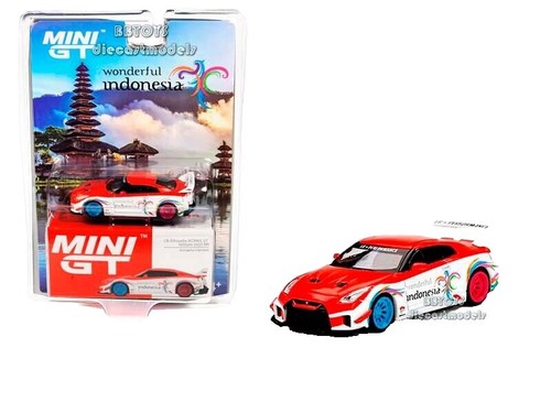 MINI GT LBWK NISSAN GTR R35 White Minicar | eBay