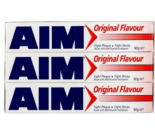 3 PACK OF AIM TOOTHPASTE ORIGINAL TOOTHPASTE IN TOTAL - Picture 2 of 2