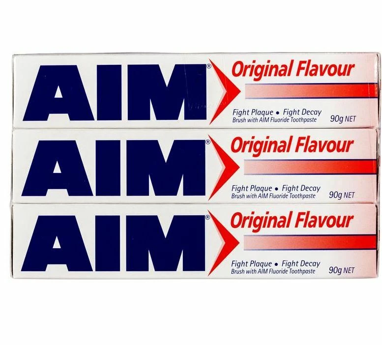 3 PACK OF AIM TOOTHPASTE ORIGINAL TOOTHPASTE IN TOTAL - Image 2 of 2