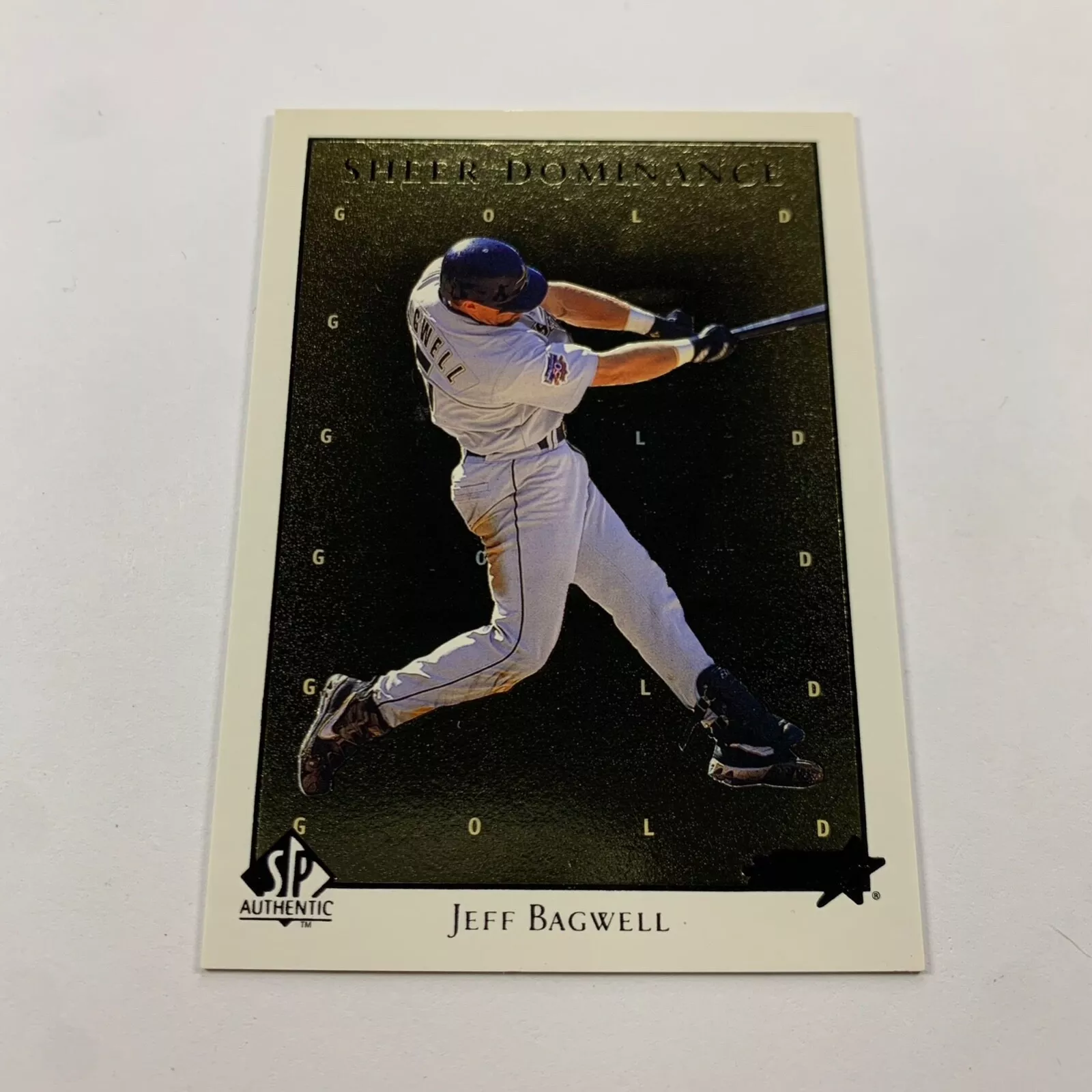 1998 SP Authentic Jeff Bagwell /2000 Gold Sheer Dominance #SD38