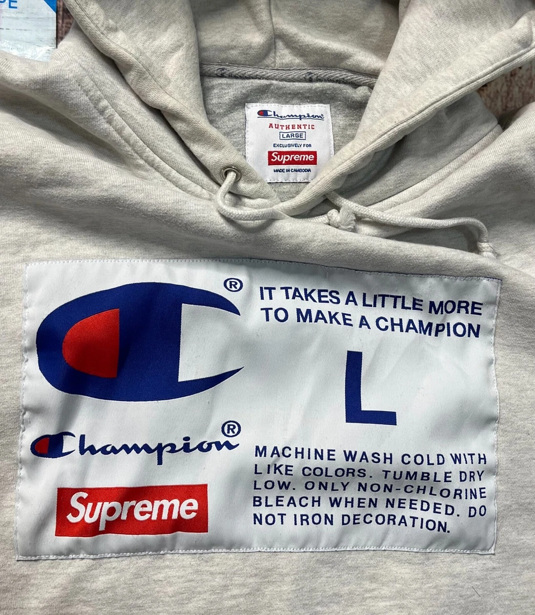 FW18 Supreme Bleached Zip Up Sweatshirt Hoodie Heavyweight Pigment