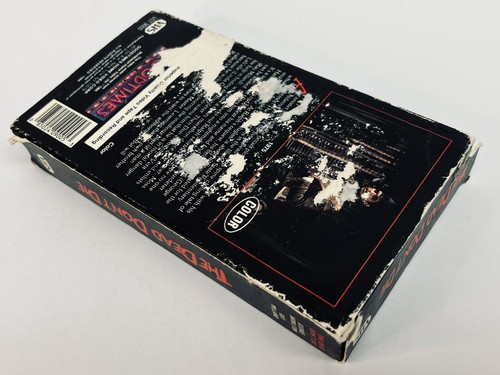 The Dead Don't Die VHS 1975 Horror George Hamilton "Occult Classic of All Time!" - Picture 11 of 11