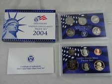 2004-S US Mint Proof Set 11 Coin Set OGP Original Government Packaging COA