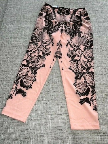 guess snake print pants