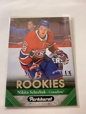 NIKITA SCHERBAK  RC  2017-18  Parkhurst  #263  ROOKIE  Montreal Canadiens