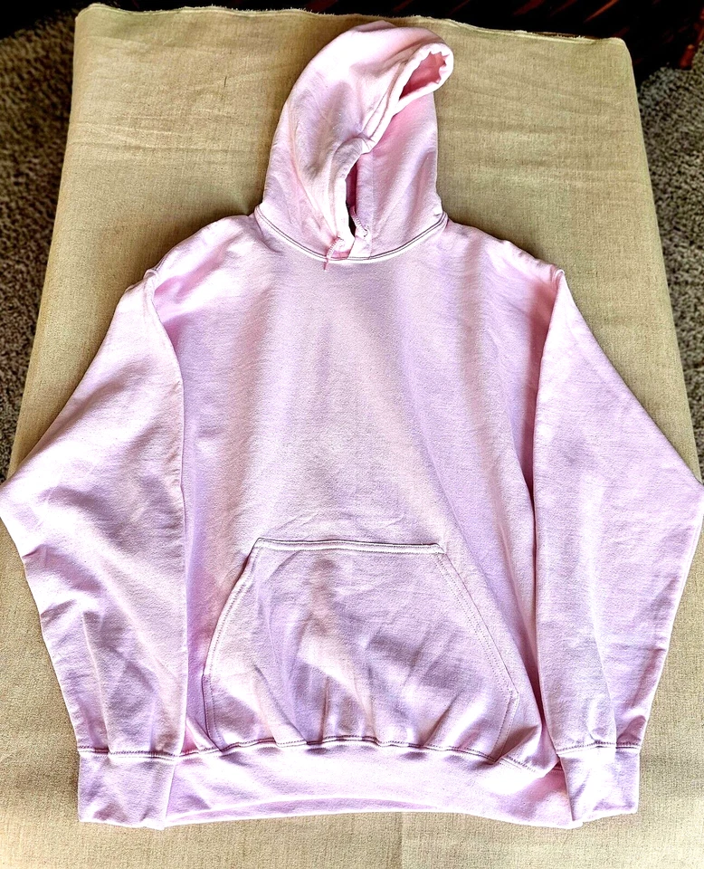 Stars Worship Pink Hoodie Sweatshirt Women's Size L Christian Nature - Image 2 of 4