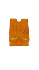 Wesbar Amber Side Marker Replacement Lens, Plastic, Light Cover