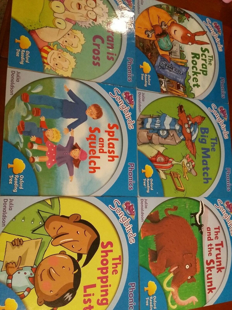 6 Oxford Reading Tree Songbirds Phonics Books Stage 3 Julia