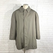 Vintage Millennium Collection Mens Grey Overcoat Size 48 Regular
