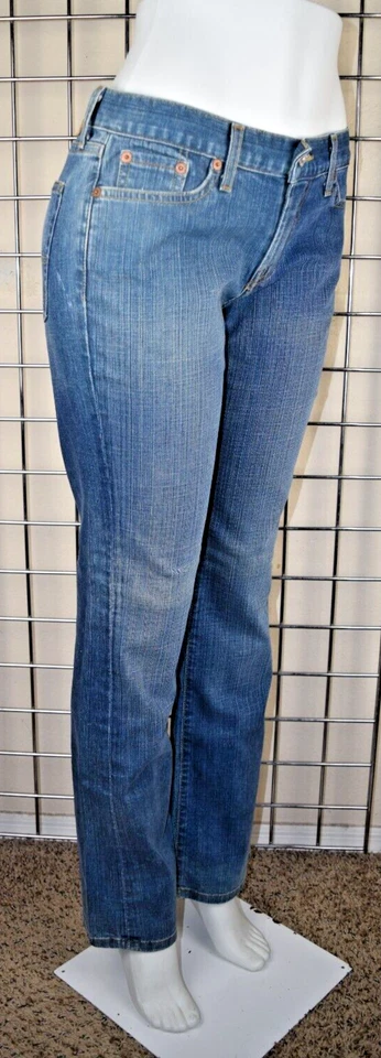 Jeans Vintage Lucky Brand 28 x 30 Talla 28 Años 90 Rider Azul Corte Bota Hechos en EE. UU. Foto 3 de 4