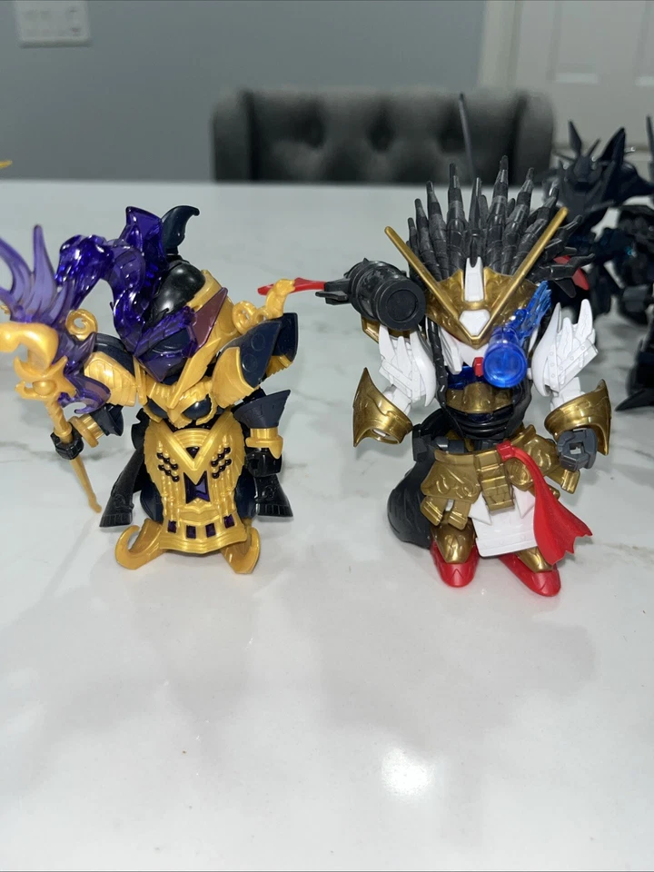 Lot Of (10) Bandai Gundam SDW HEROES Plus Parts - Image 3 of 4