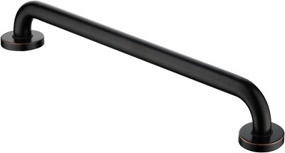 BRIGHT SHOWERS 24-Inch Grab Bar - Stainless Steel Shower Safety Rail For Elderly, Handicapped, ADA Compliant - View #3