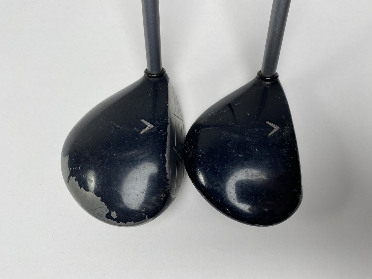 Callaway Steelhead Plus 5 & 7 Fairway Wood Set 18* 21* Steelhead