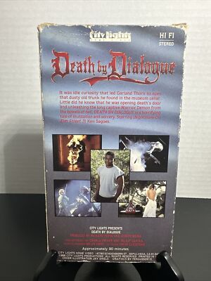Death By Dialogue (VHS 1988) | eBay