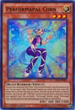 Performapal Corn - DRL3-EN003 - Ultra Rare - 1st Edition - Lightly Played - Drag