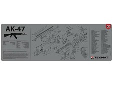 Tekmat Long Gun AK-47 Gun Cleaning Mat Gray