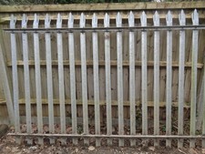 Palastrade /Security Fencing with Single Gate & Posts