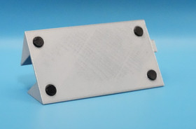 PlayStation 2 Slim vertical stand Silver 3D Printed