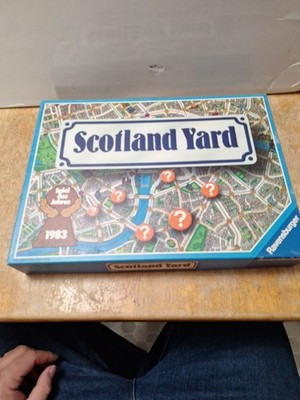 Vintage Scotland Yard Ravensburger 1983 German Game of the Year Critics Award