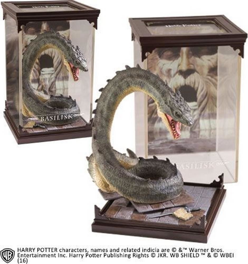 Noble Collection Unisex Verde Statuetta Harry Potter Magical Creatures Basilisk - Immagine 2
