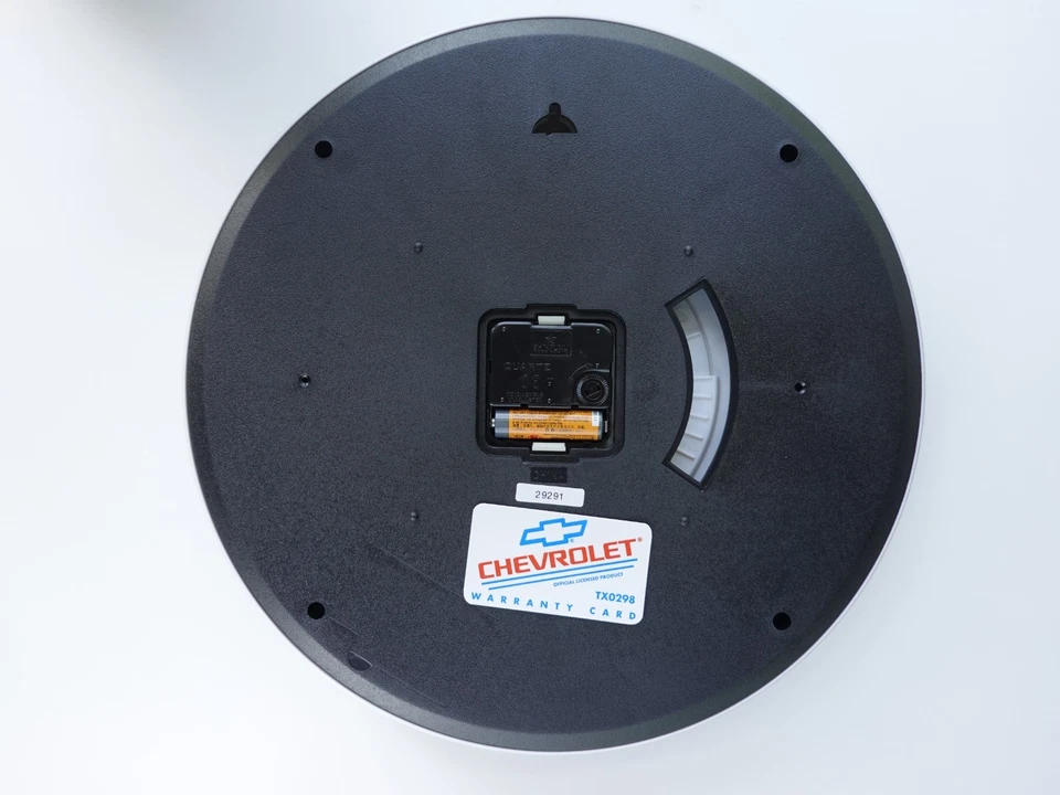 Chevrolet Corvette Quartz Wall Clock New Day/Date Official Licensed - Image 3 of 4