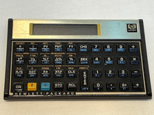 HP 12C Financial Calculator Hewlett-Packard Vintage working