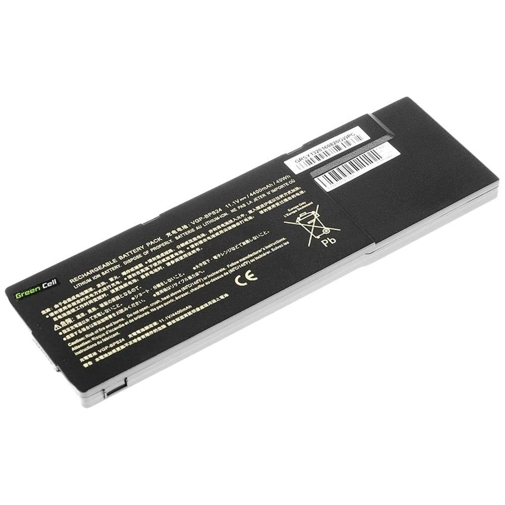 Batterie VGP-BPL24 Green Cell accumulateur de remplacement PC portable Sony 11.1V 4200mAh