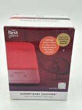 The 1st Years Baby Soother White Noise Red Technology Night Light