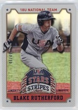 2015 Stars and Stripes Longevity Parallel Sapphire 46/49 Blake Rutherford 14lm