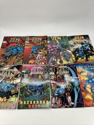 Lot of 8 Zen Intergalactic Ninja Entity and Archie Comics 1990s Jae Lee