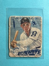 Vinatge Iconic 1934 Goudey Big League Chewing Gum - R320 Sam Leslie #49 (RC)