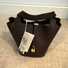 Valentina Orlando Women s Medium Brown Top Ha...