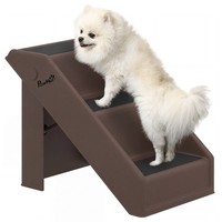 Hundetreppe 3 Stufen 36,5 Cm Hoch Haustiertreppe FüR Kleine Hunde Klappbar