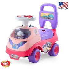 VEVOR Ride On Toddler Push Car, Push Car for Toddler 19 to 36 Months, Kids Ride