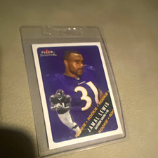 Fleer Tradition 2000 Jamal Lewis Rookie #306 Base Set Baltimore Ravens Card. rookie card picture