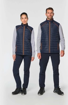 Bi-Material Day To Day-Bodywärmer Unisex | WK. Designed To Work | WK606