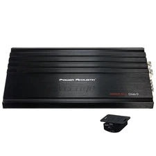 POWER ACOUSTIK 10000W MAX VERTIGO CLASS-D CAR SUBWOOFER AMPLIFIER 3500W RMS @ 1Ω