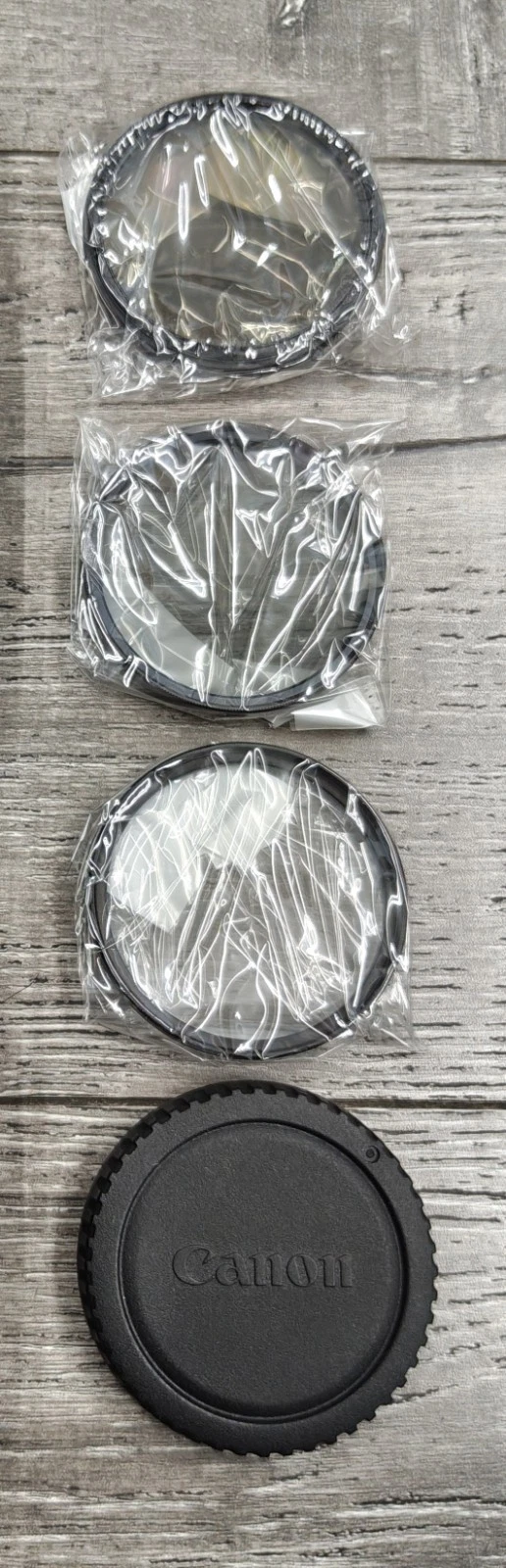 58mm Pro Optic Essential Lens Filter Kit - UV CP ND2 W/Case & OEM Body Cap New
