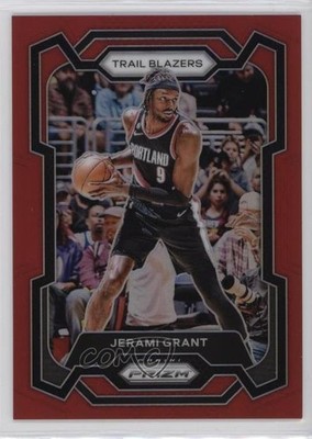 2023-24 Panini Prizm Red Prizm 6/299 Jerami Grant #70 17zx