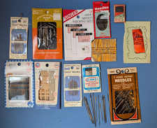 Lot of hand sewing needles approx. 100 Singer Woolworth Boye Penn Scovill Repair