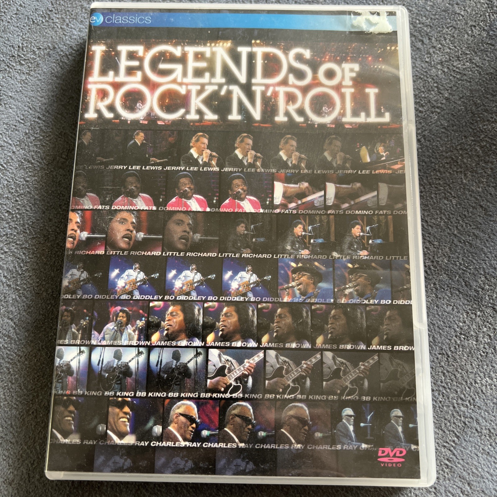 Various Artists - Legends Of Rock'n'roll [DVD] [2007] - DVD  VGC Freepost Uk
