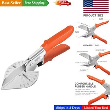 High-Quality Multi-Function Miter Shears: Cut at 45-135  with Ease and Safety
