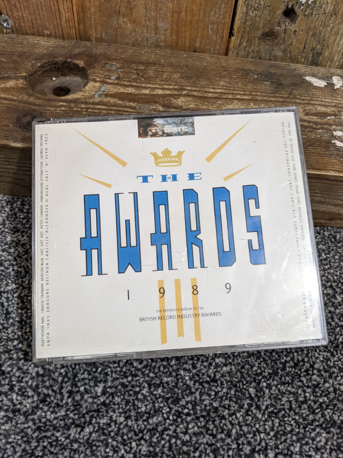 Various – The Brit Awards 1989 (2xCD Fat Box) Vintage Synth-Pop/Hip Hop/Pop Rock