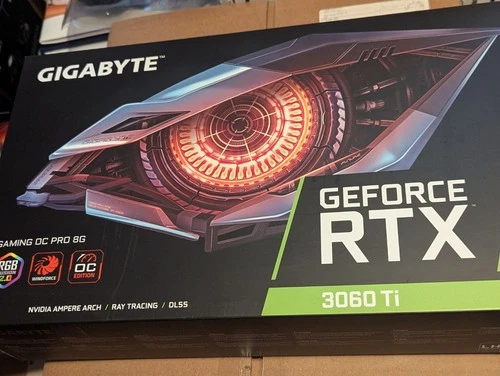 Gigabyte NVIDIA GeForce RTX 3060 Ti Gaming OC Pro 8GB GDDR6 Gráficos TOTALMENTE NUEVO