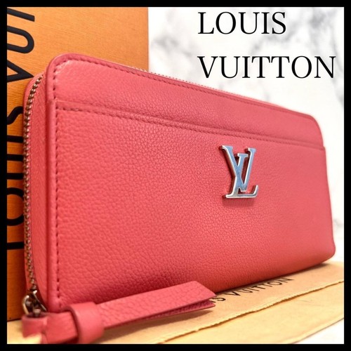 Louis Vuitton Lock Me Blossom Zippy Wallet Long Wallet