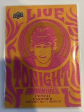 2022-23 Upper Deck Credentials Live Tonight /25 Mitch Marner #LT-18 0v33
