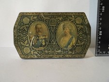 Vintage King George V & Queen Mary Silver Jubilee 1910-1935 - Commemorative Tin