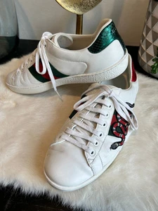 Baskets GUCCI Ace Kingsnake homme 6,5EU (femme 39,5EU)