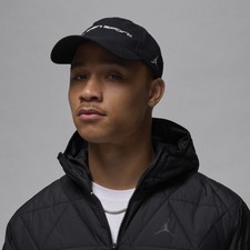 Jordan Club Unstructured Adjustable Hat M/L Black/White